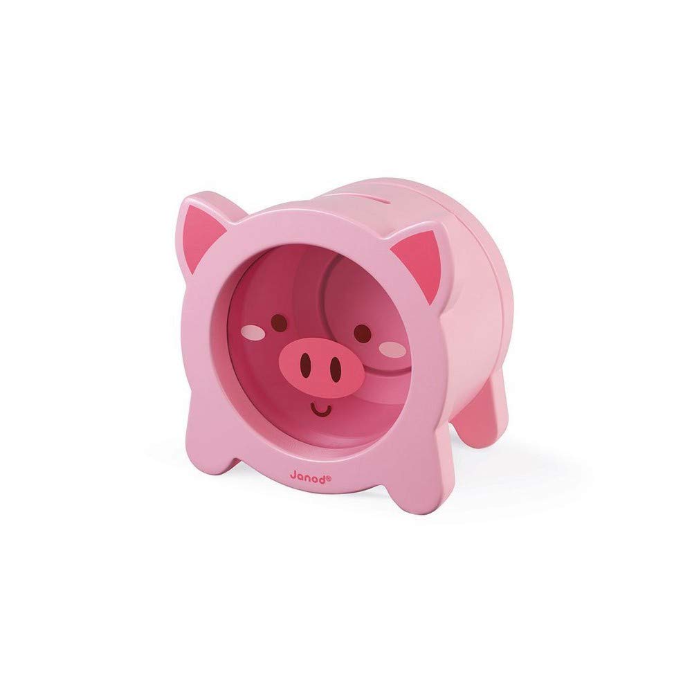 janod-tirelire-enfant-cochon-j04653-en-bois-face-transparente image 1