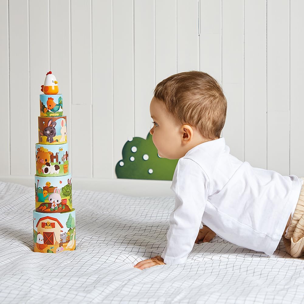 janod-ma-premi-re-pyramide-ferme-j03310-5-cubes-poule-bois-d-s-12-mois image 6