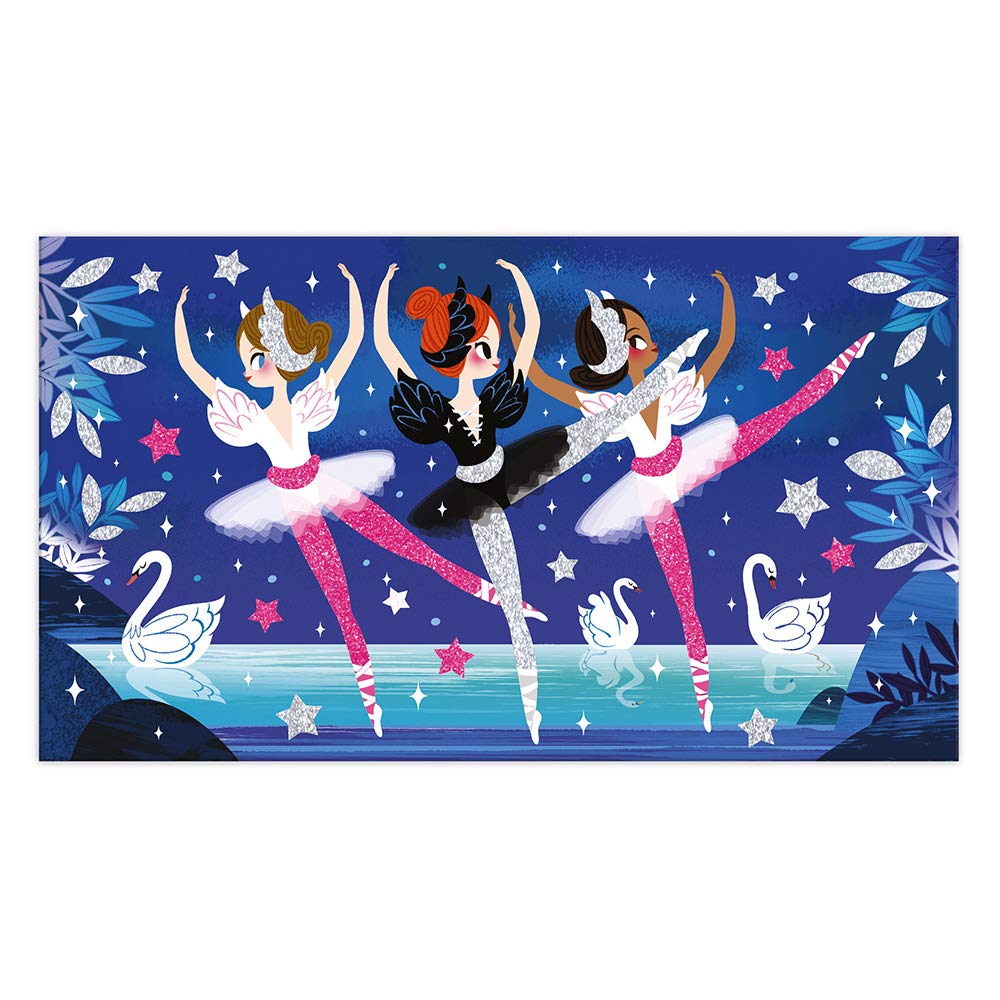 janod-les-ateliers-du-calme-j07945-coffret-paillettes-fluo-danseuses-3-tableaux image 4