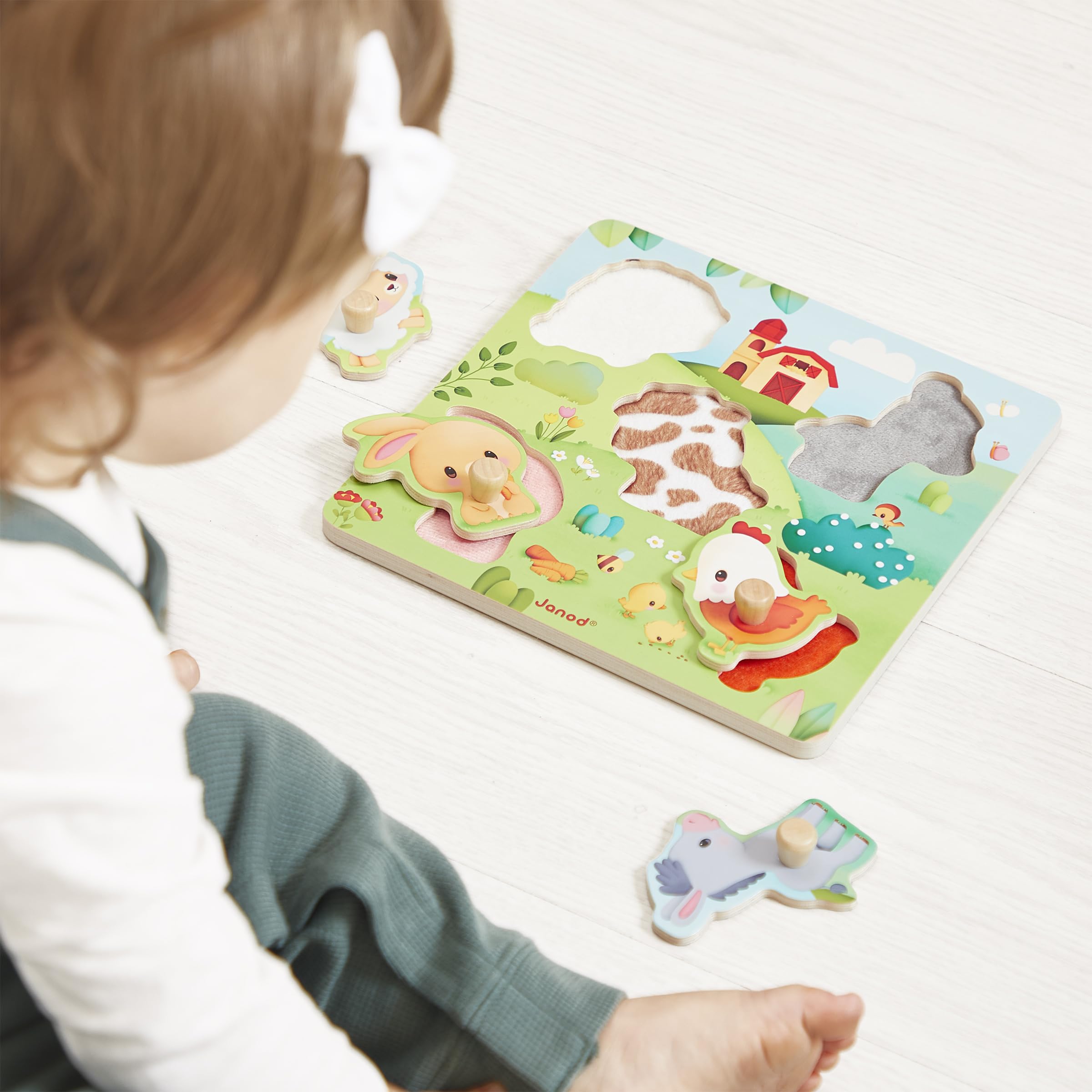 janod-puzzle-tactile-en-bois-ferme-j07129-5-pi-ces-d-s-18-mois image 5