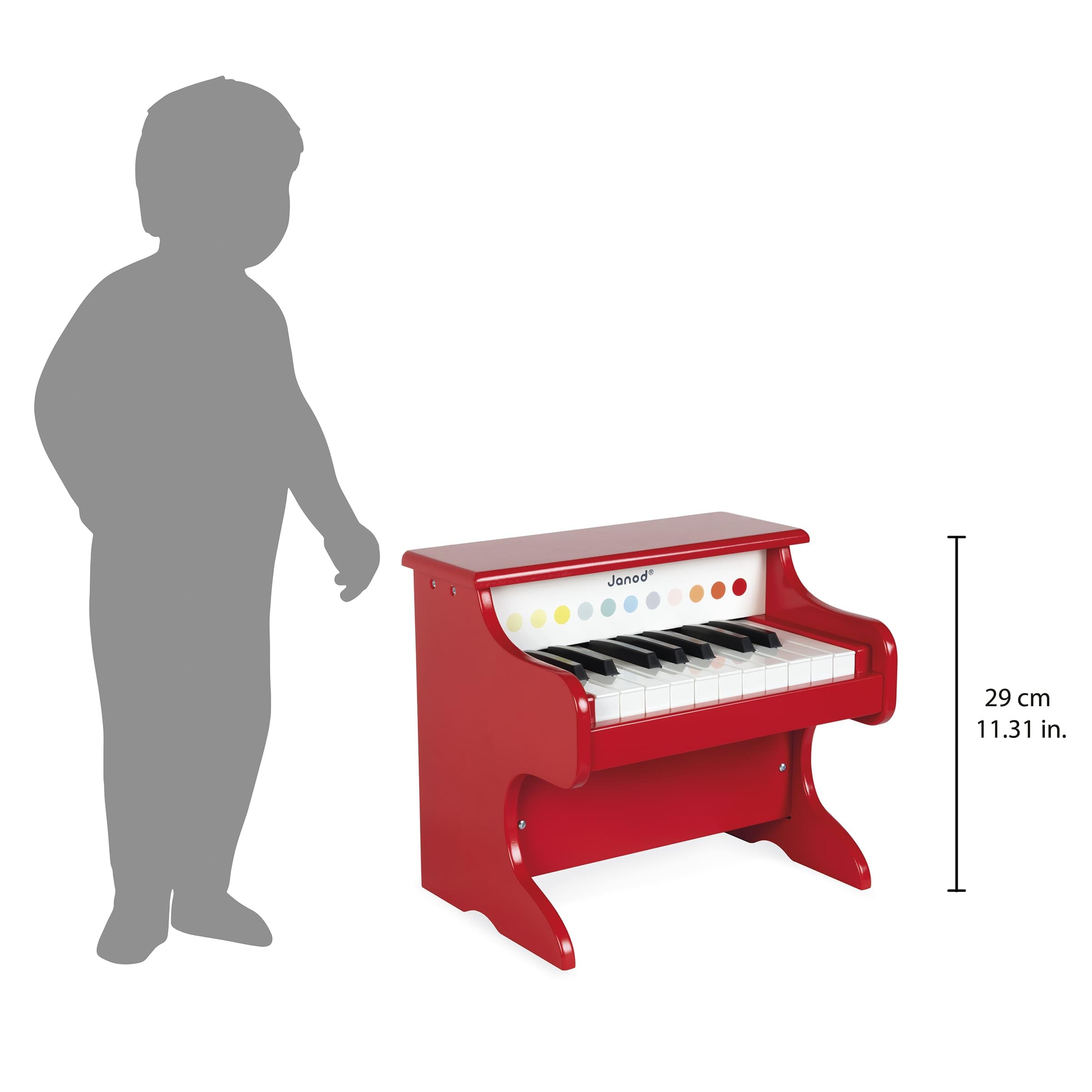 janod-mon-premier-piano-lectronique-en-bois-confetti-j07618-multicolore-18-touch image 3
