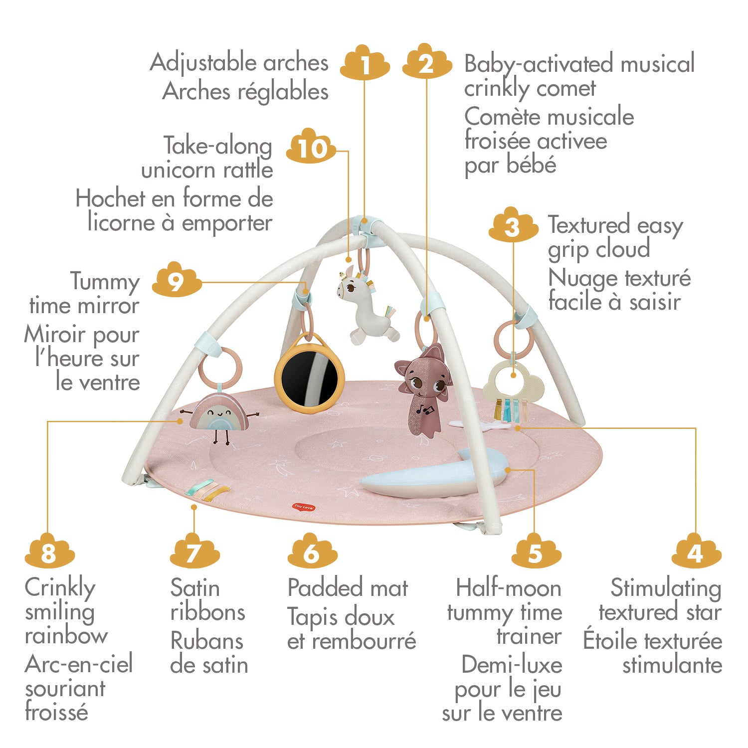 tiny-love-gymini-unicorn-wonderlands-tapis-de-d-veloppement-b-b image 3