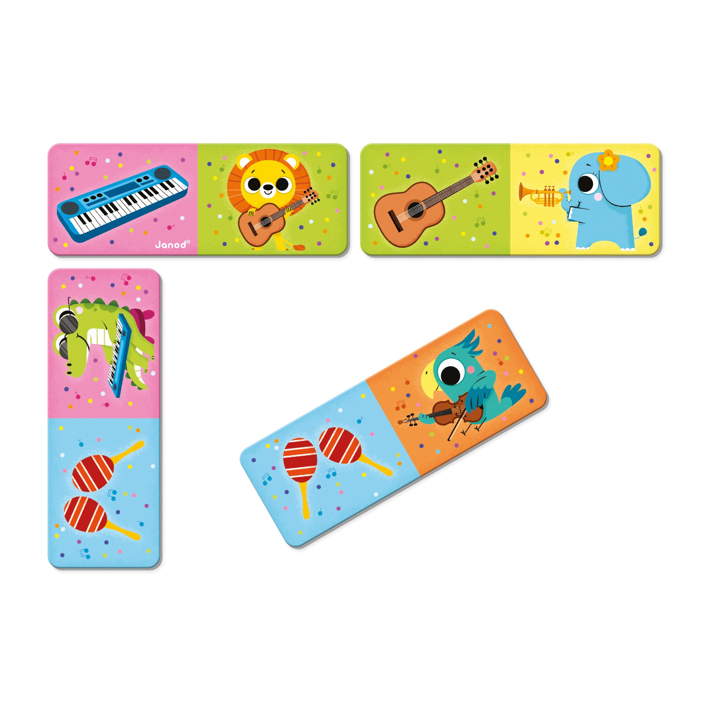 janod-dominos-instruments-de-musique-28-pi-ces-j02623 image 4