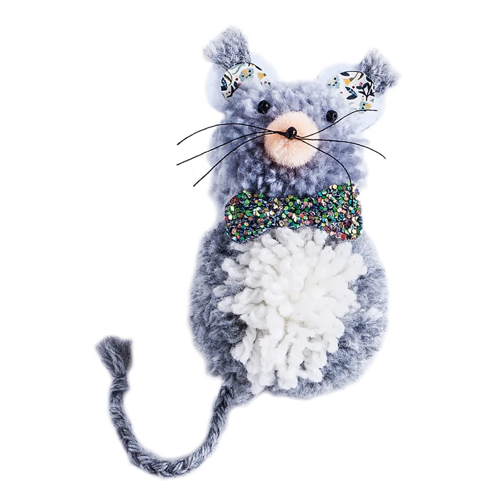 janod-kit-cr-atif-pompons-3-petits-animaux-renard-souris-lapin image 5