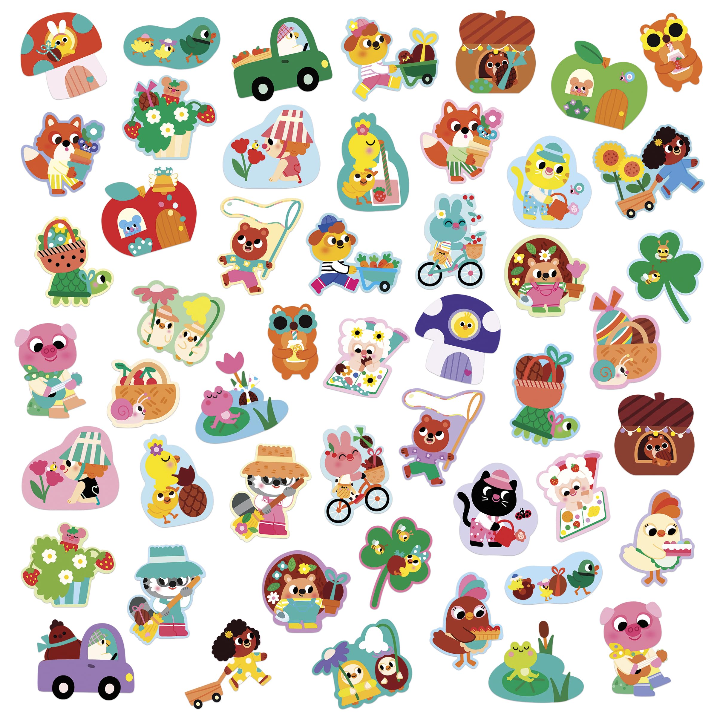 janod-mon-premier-cherche-et-trouve-licornes-jeu-ducatif-en-bois-d-s-3-ans image 3