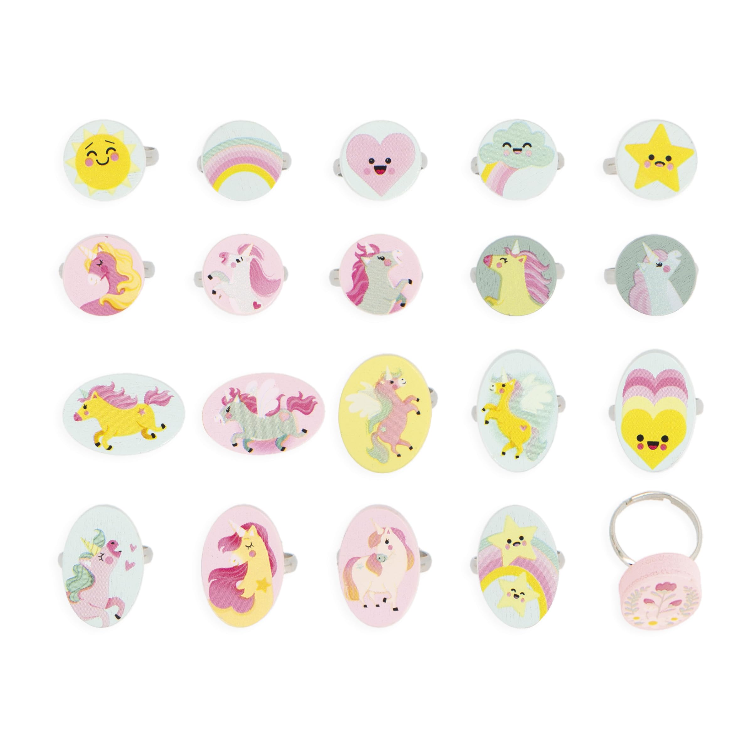 janod-20-bagues-ajustables-bois-licorne-j08881-bijoux-fille image 1