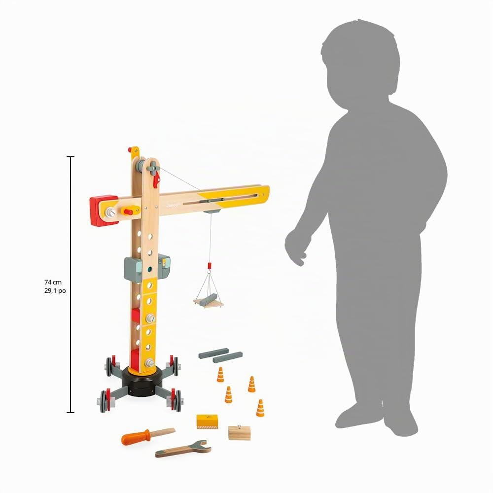 janod-brico-kids-grande-grue-en-bois-74-cm-jeu-de-construction-360 image 3