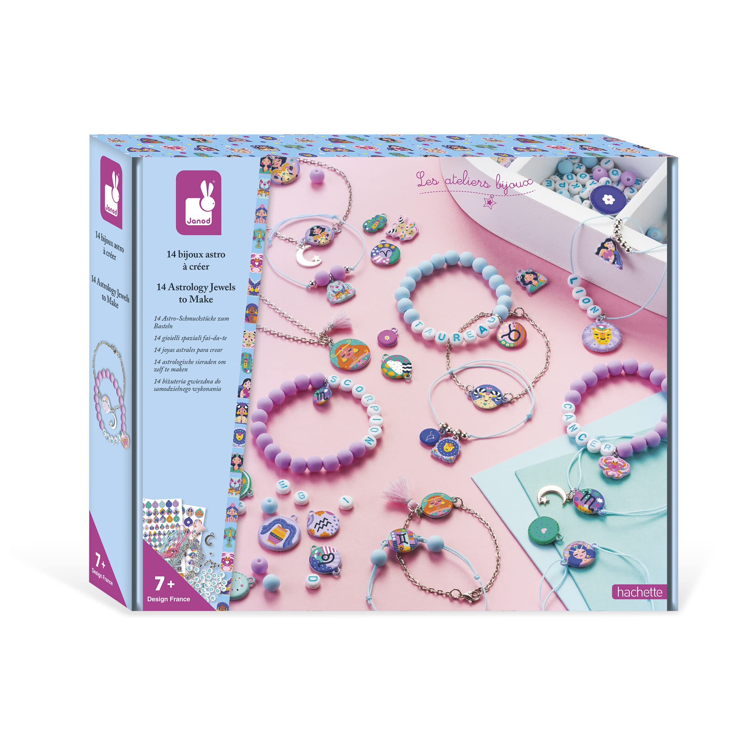 janod-les-ateliers-bijoux-coffret-14-bijoux-astro-cr-er-j07995 image 1