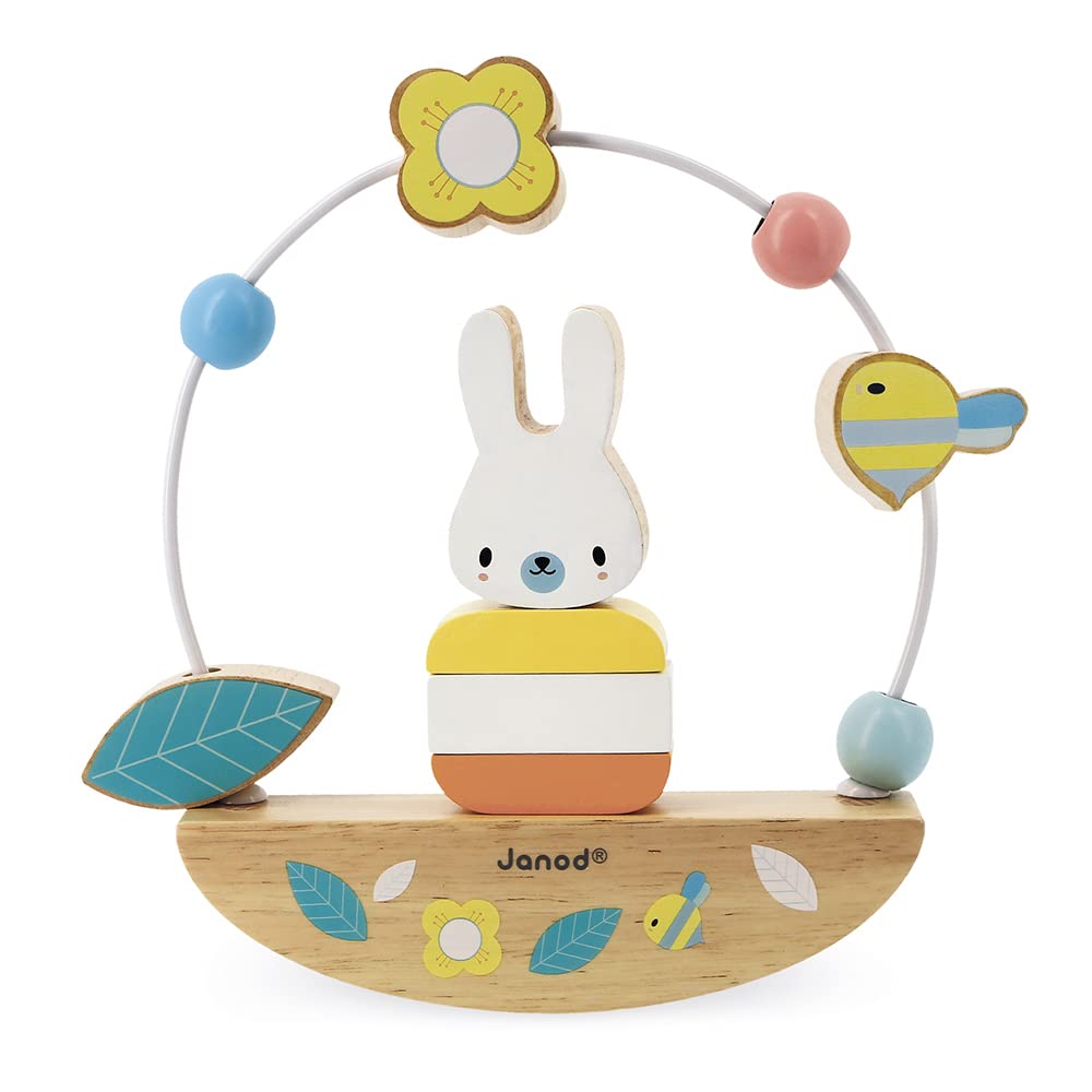 janod-j05149-looping-basculo-lapin-pure-jouet-d-veil-bois-3-en-1 image 4