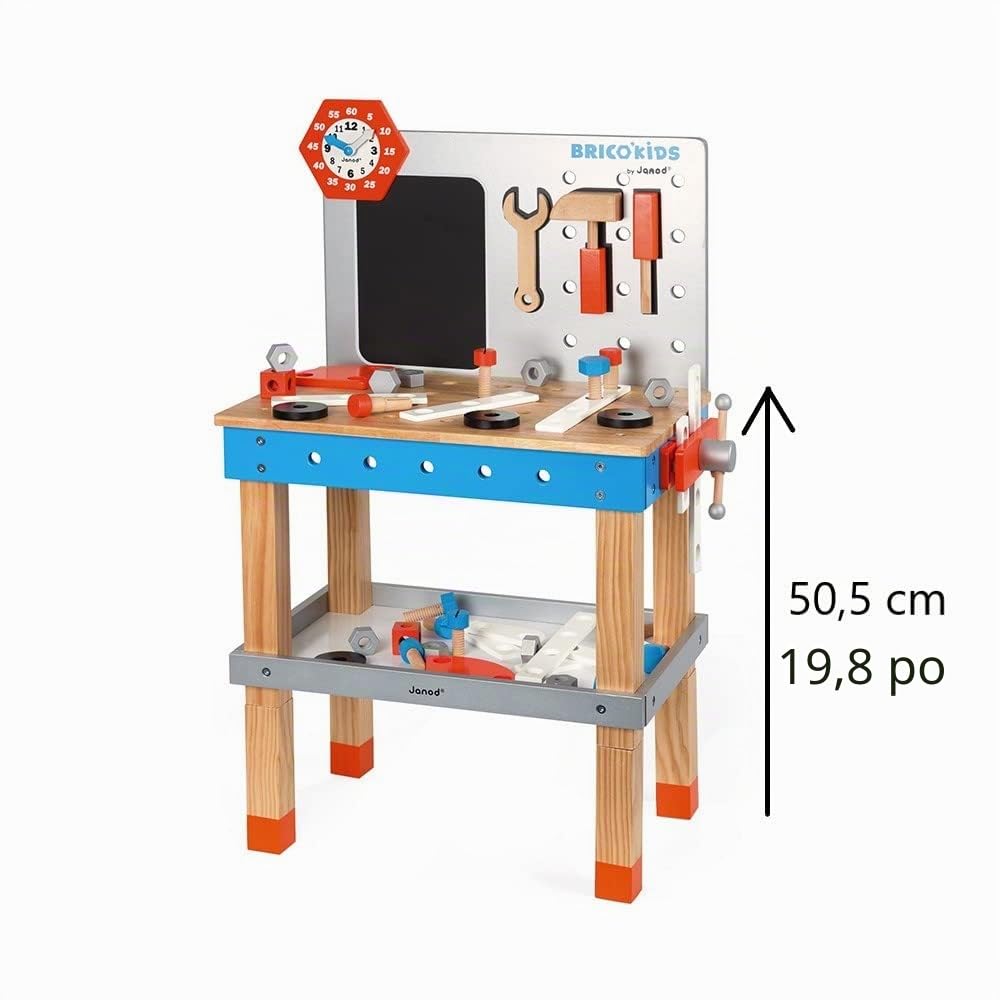 janod-brico-kids-j06477-tabli-magn-tique-g-ant-en-bois-40-accessoires image 3