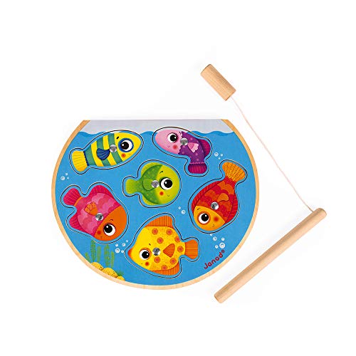 janod-speedy-fish-j07088-puzzle-p-che-magn-tique-en-bois-6-poissons image 5
