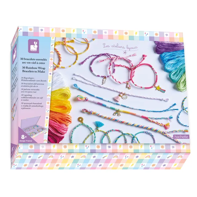 janod-les-ateliers-bijoux-30-bracelets-enroul-s-arc-en-ciel image 1