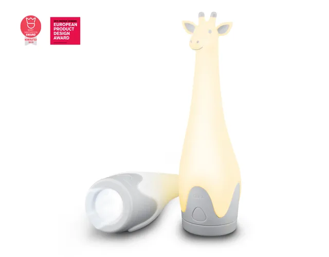 zazu-gina-the-giraffe-torche-et-veilleuse-multicolore-rechargeable image 1