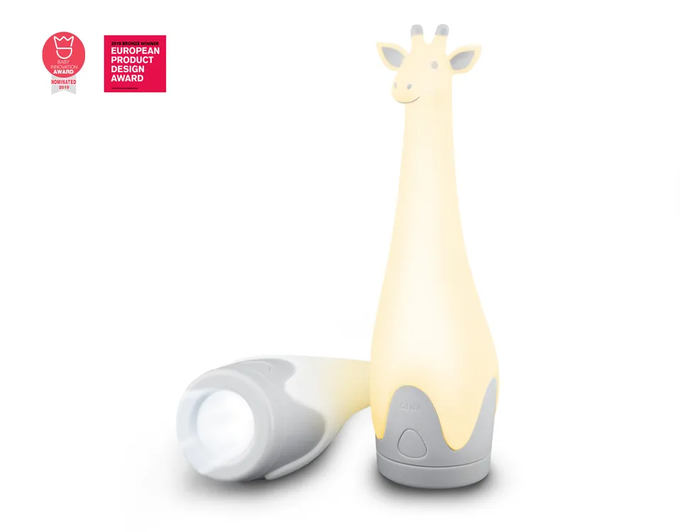 zazu-gina-the-giraffe-torche-et-veilleuse-multicolore-rechargeable image 1