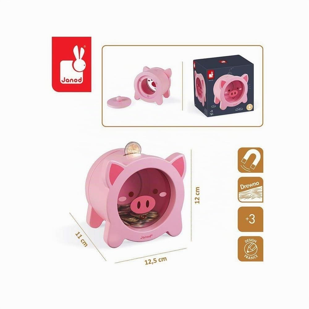 janod-tirelire-enfant-cochon-j04653-en-bois-face-transparente image 3