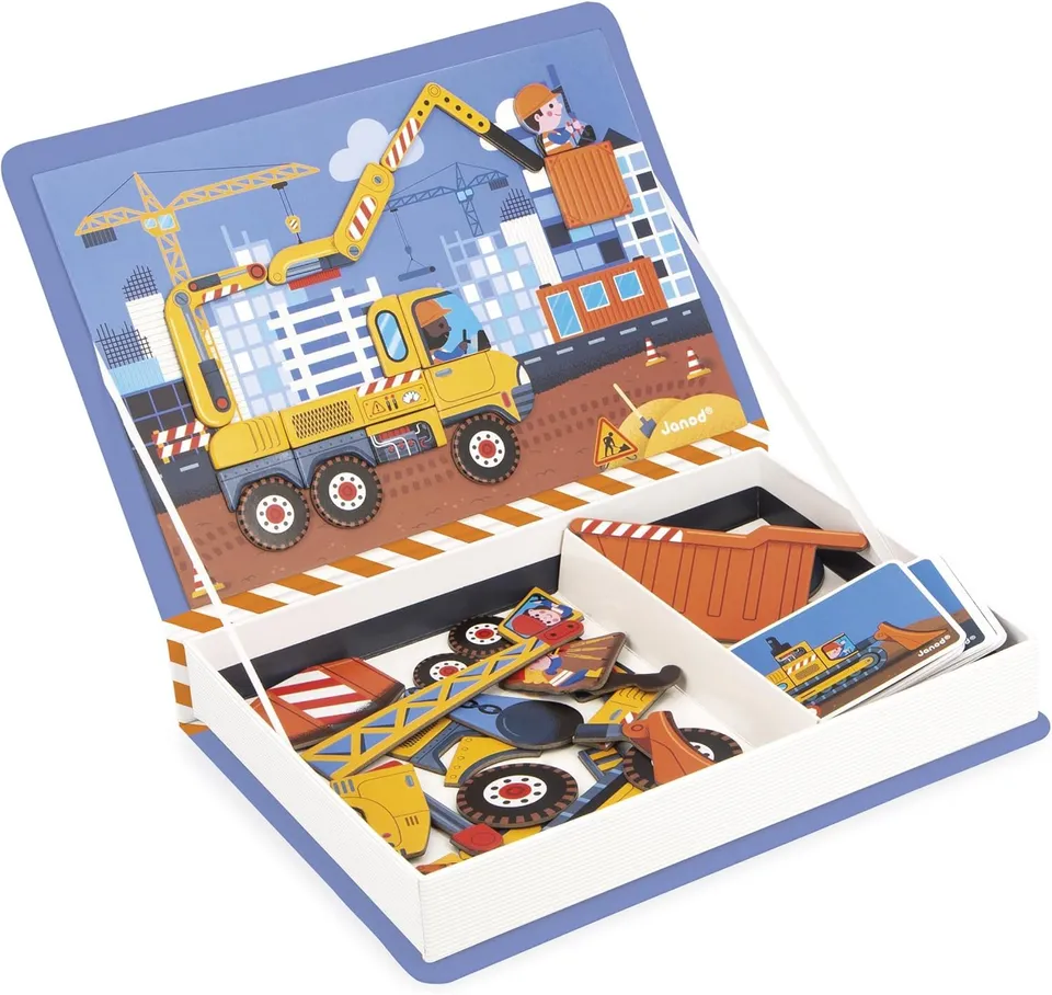 janod-magn-ti-book-v-hicules-du-chantier-j02526-50-aimants-18-mod-les image 1