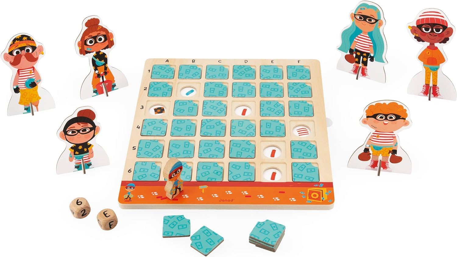 janod-j05087-jeu-du-bandit-jeu-de-logique-tableau-double-entr-e-bois-et-carton image 3