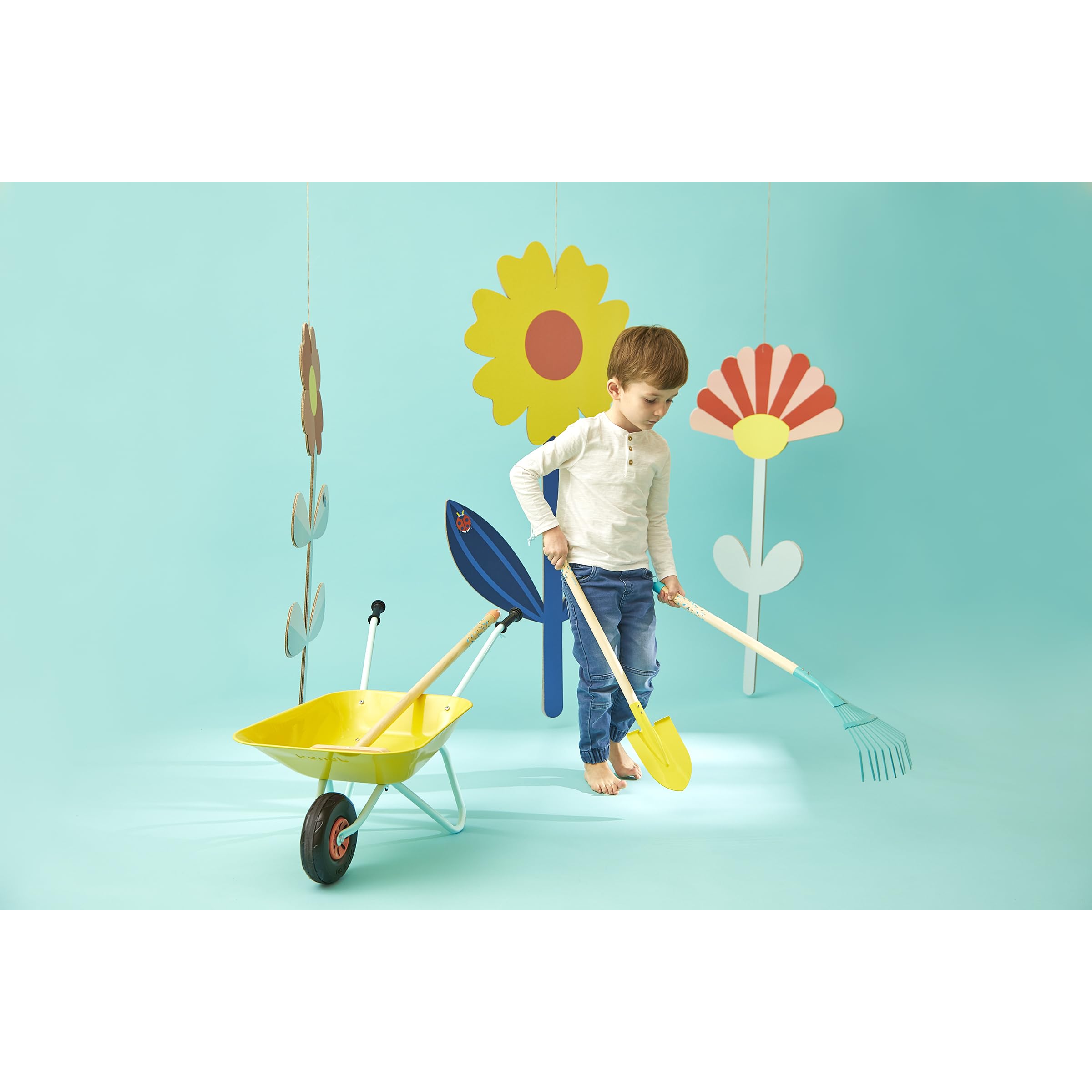 janod-happy-garden-grand-r-teau-de-jardin-en-bois-enfant-bleu-76-cm image 4