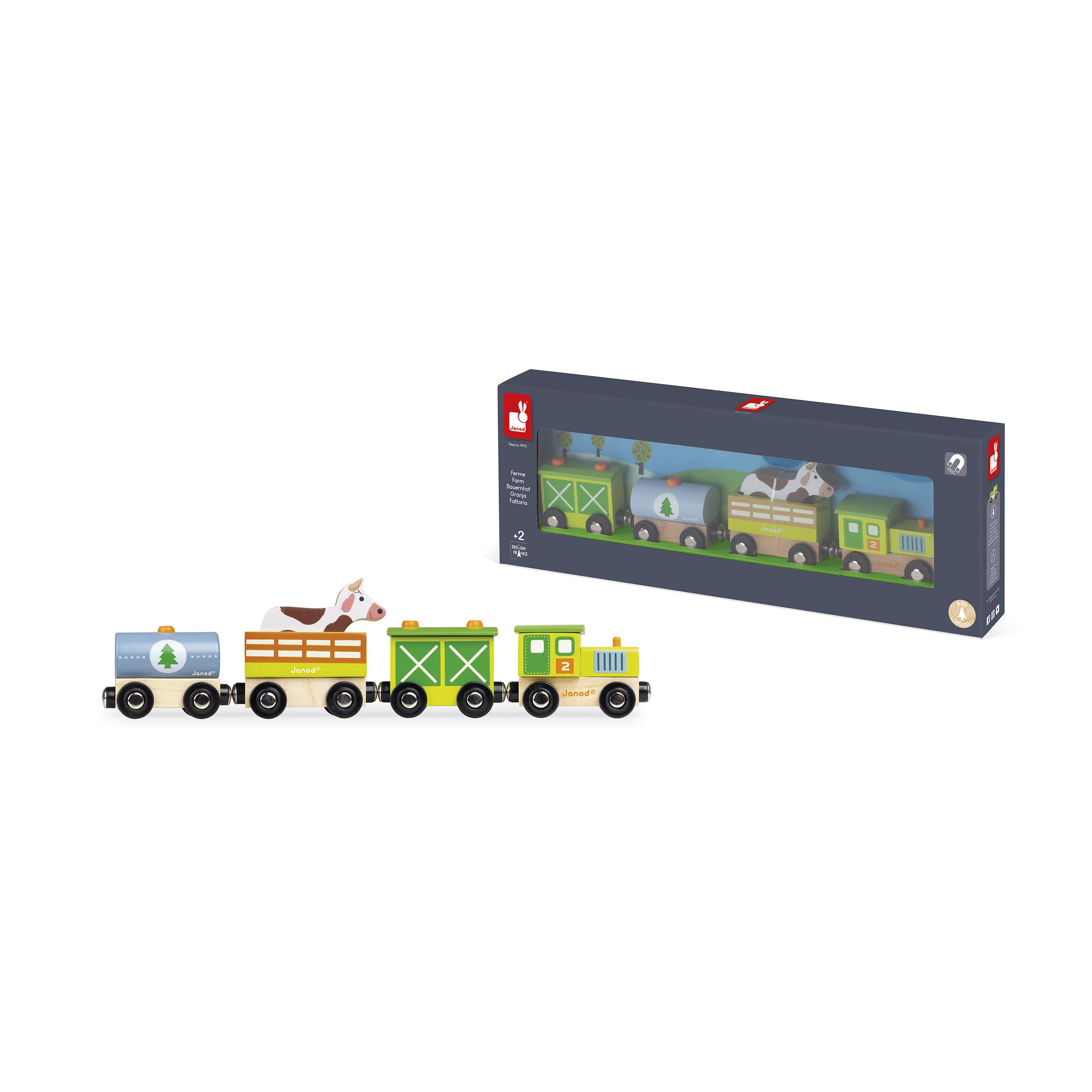 janod-story-j08578-set-train-de-la-ferme-en-bois-5-figurines-magn-tiques image 7