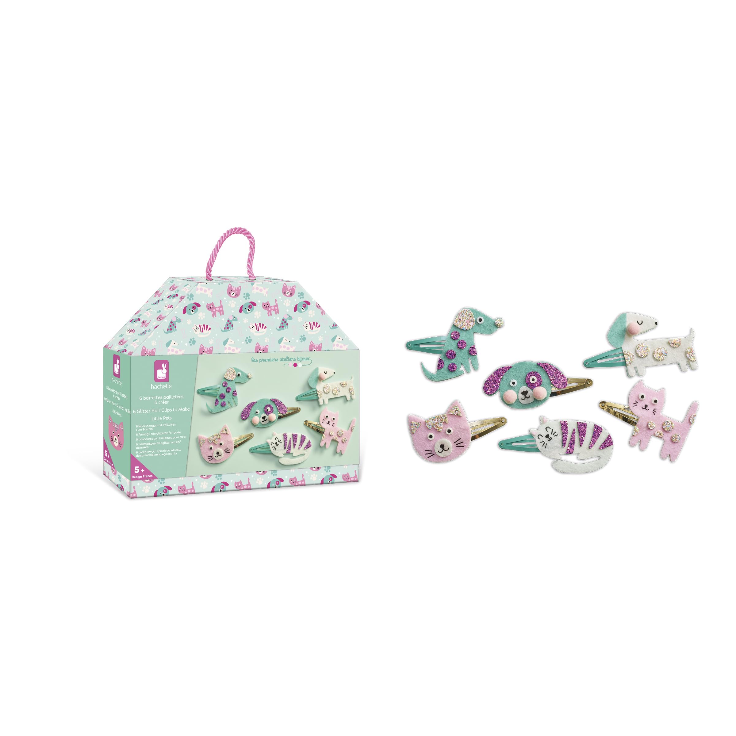 janod-les-ateliers-bijoux-j09181-coffret-6-barrettes-cr-er-chat-et-chien-d-s-5-a image 7