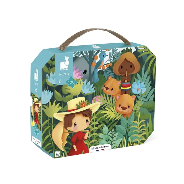 janod-j02550-puzzle-100-pi-ces-inspir-de-rousseau-le-r-ve image 1