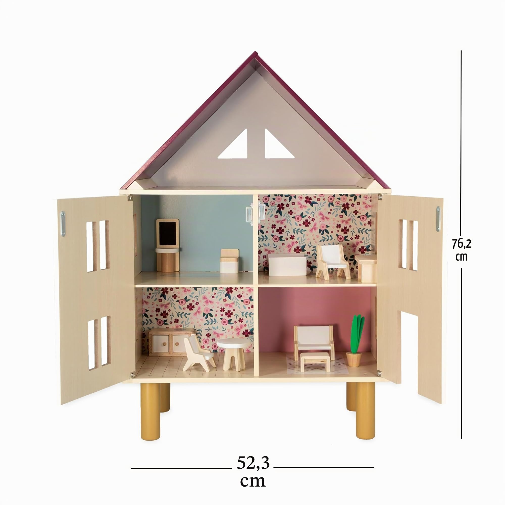 janod-twist-j06617-maison-de-poup-e-en-bois-53-cm-11-accessoires image 4