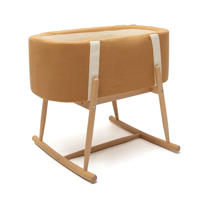 charlie-crane-kuko-berceau-b-b-bascule-avec-support-bois image 1