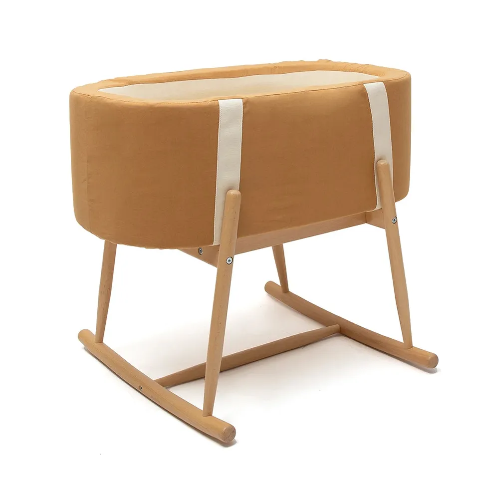 charlie-crane-kuko-berceau-b-b-bascule-avec-support-bois image 1