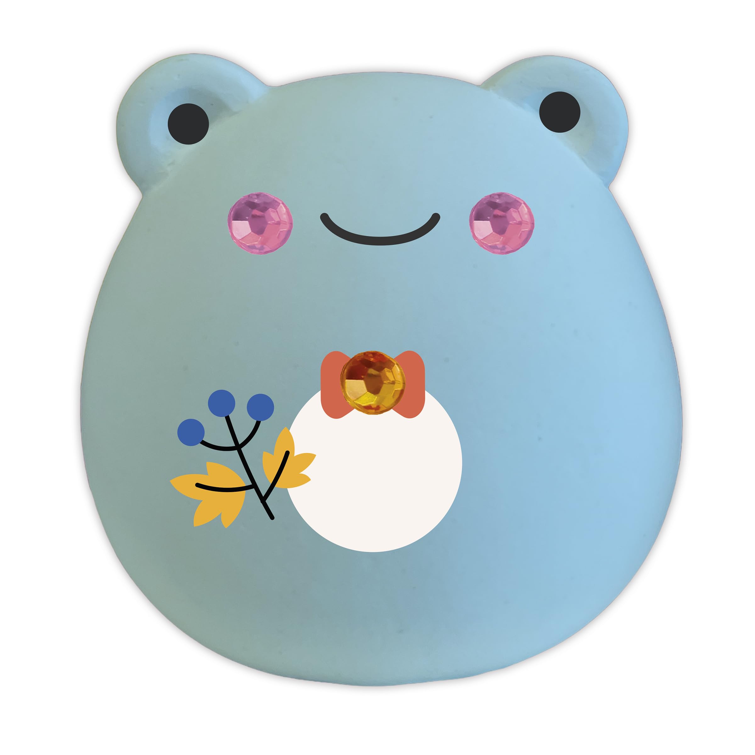janod-4-figurines-en-pl-tre-d-corer-animaux-tout-ronds-d-calcomanie-strass image 6