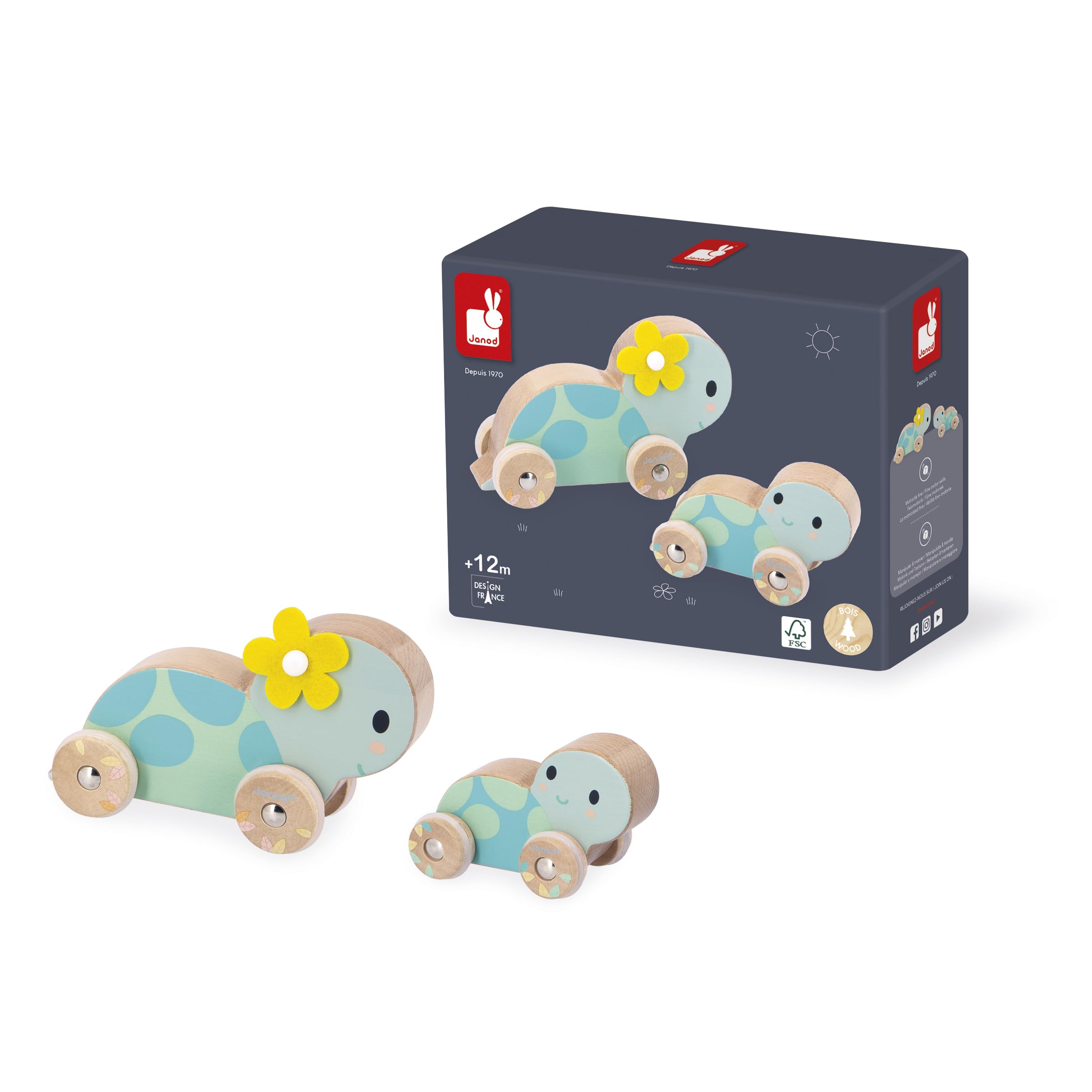 janod-j05148-set-de-2-tortues-en-bois-rouler-roues-silencieuses-d-s-1-an image 7