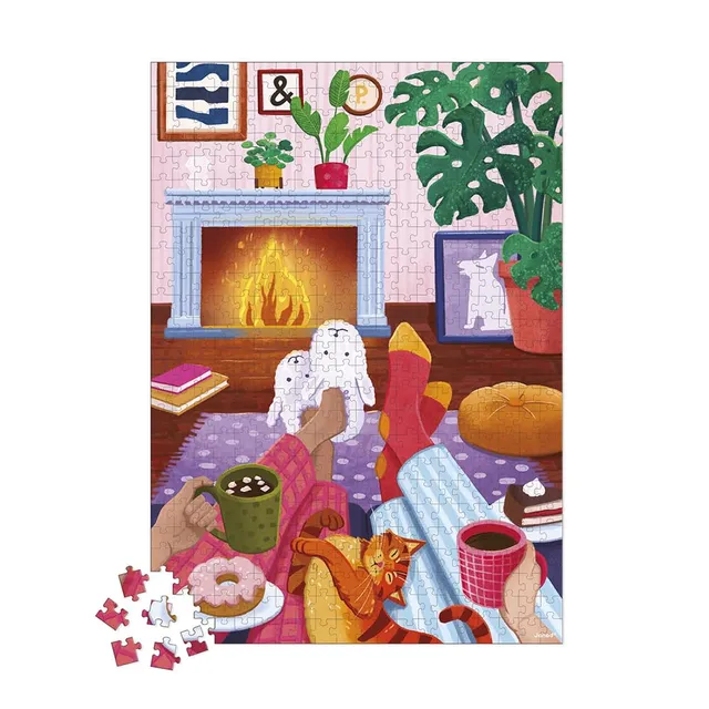 janod-j02495-puzzle-500-pi-ces-soir-e-au-coin-du-feu image 1