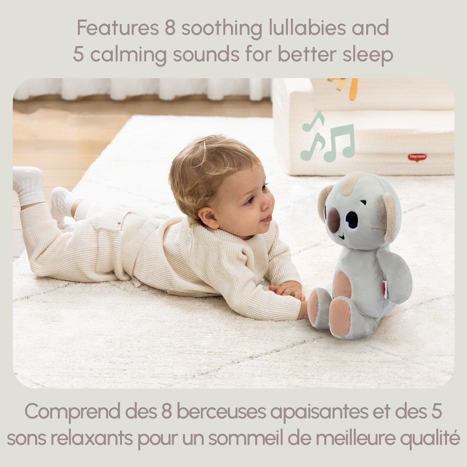 tiny-love-snuggly-buddy-koala-boho-chic-peluche-apaisante-avec-respiration image 5