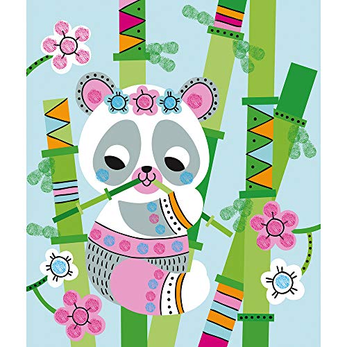janod-kit-cr-atif-encrier-doigts-panda-et-ses-amis-5-tableaux image 8