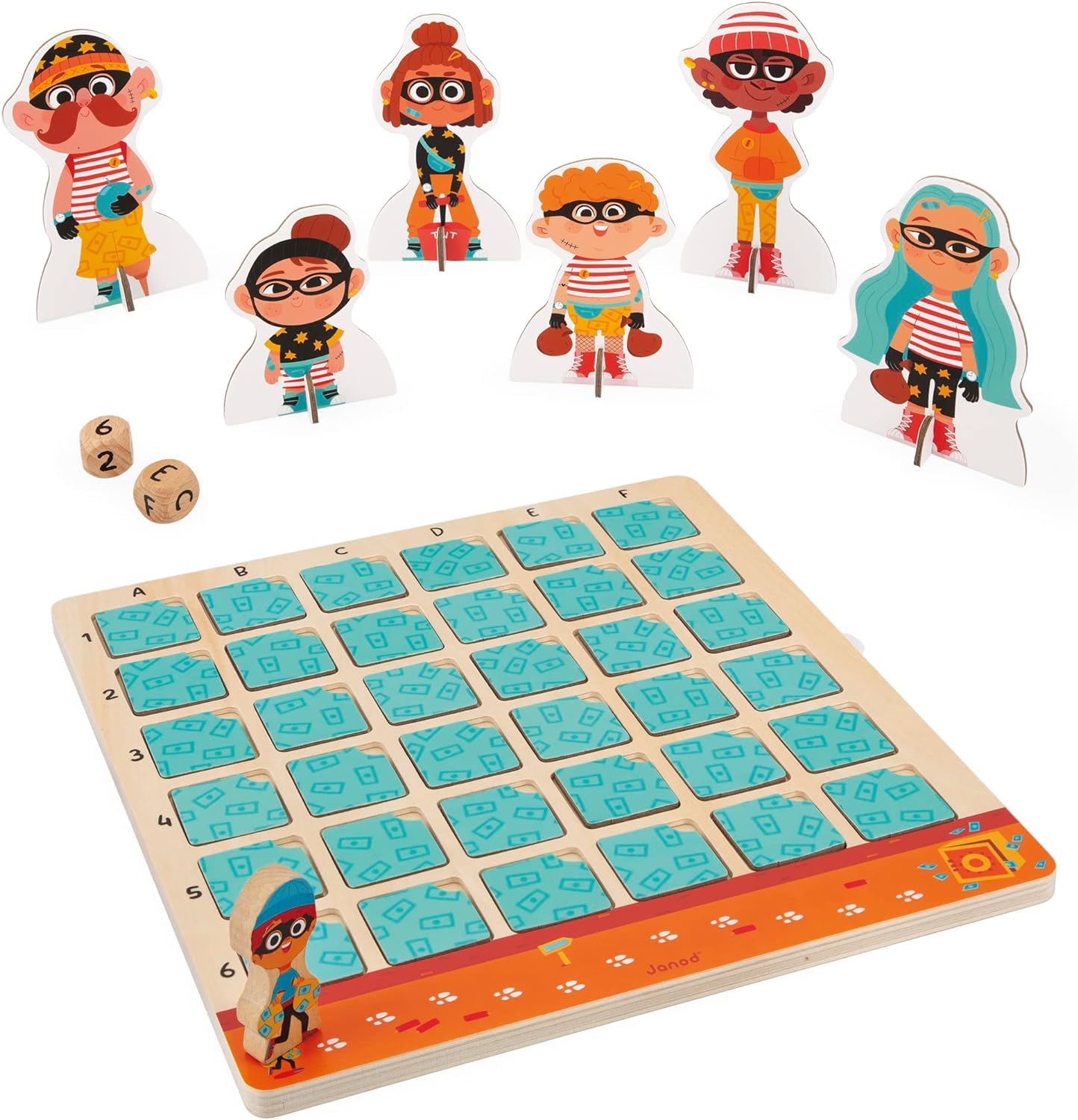janod-j05087-jeu-du-bandit-jeu-de-logique-tableau-double-entr-e-bois-et-carton image 4