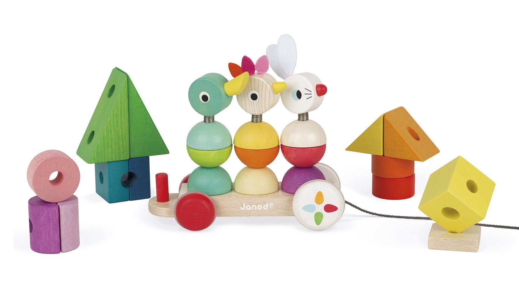 janod-j08202-train-g-ant-multicolore-en-bois-zigolos-tirer-2-en-1-d-s-1-an image 7