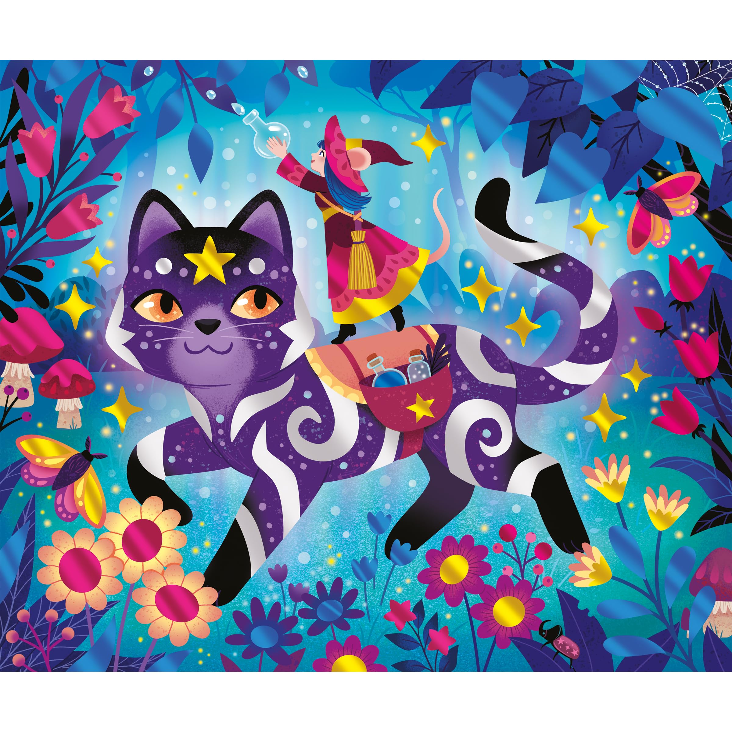 janod-magic-school-j07732-kit-3-tableaux-dorure-magie image 5