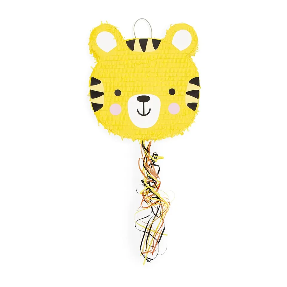 janod-j07725-pi-ata-remplir-tigre-jaune-15-ficelles-tirer image 1