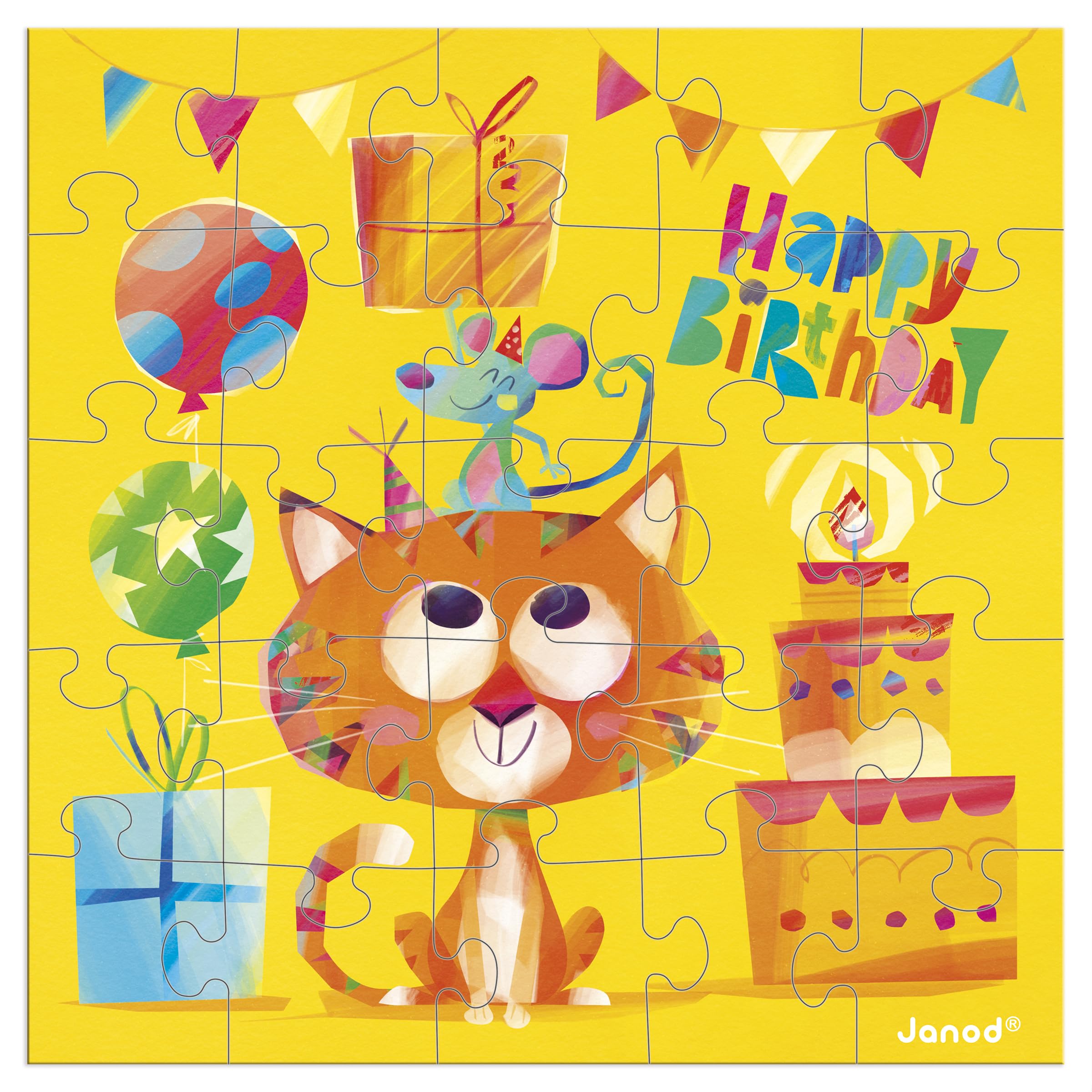 janod-carte-de-v-ux-puzzle-25-pi-ces-dino-cartonnette-enveloppe image 6