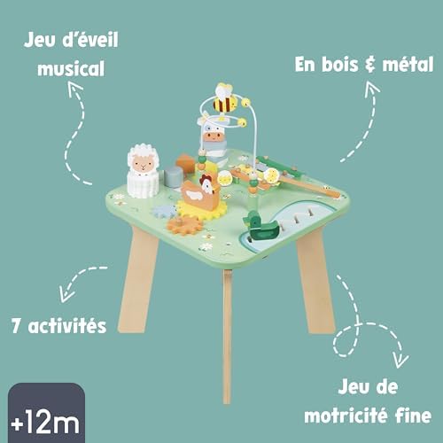 janod-table-d-veil-b-b-12-mois-table-d-activit-s-ferme-7-activit-s-en-bois image 3