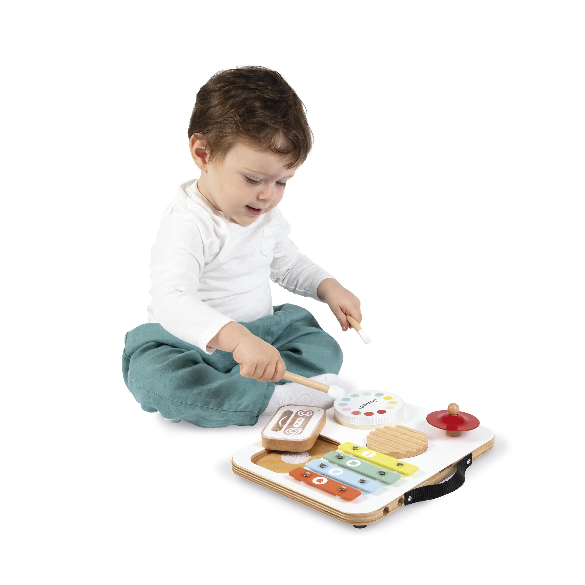 janod-table-musicale-en-bois-b-b-5-activit-s-2-baguettes image 2