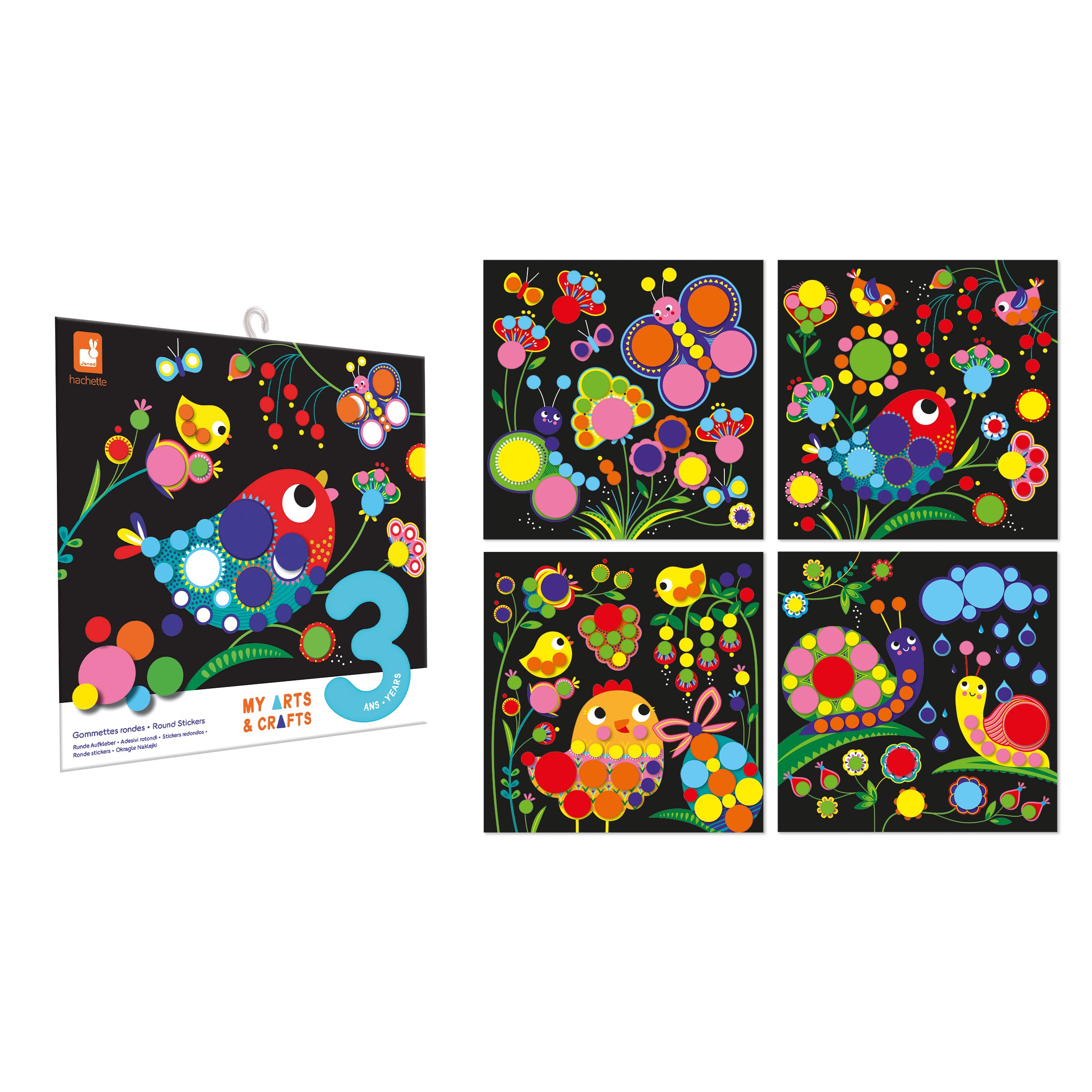 janod-my-arts-crafts-j09146-gommettes-rondes-animaux-4-tableaux image 8