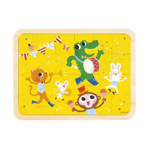 janod-puzzle-en-bois-24-pi-ces-fanfare-des-animaux-j07125-d-s-4-ans image 8