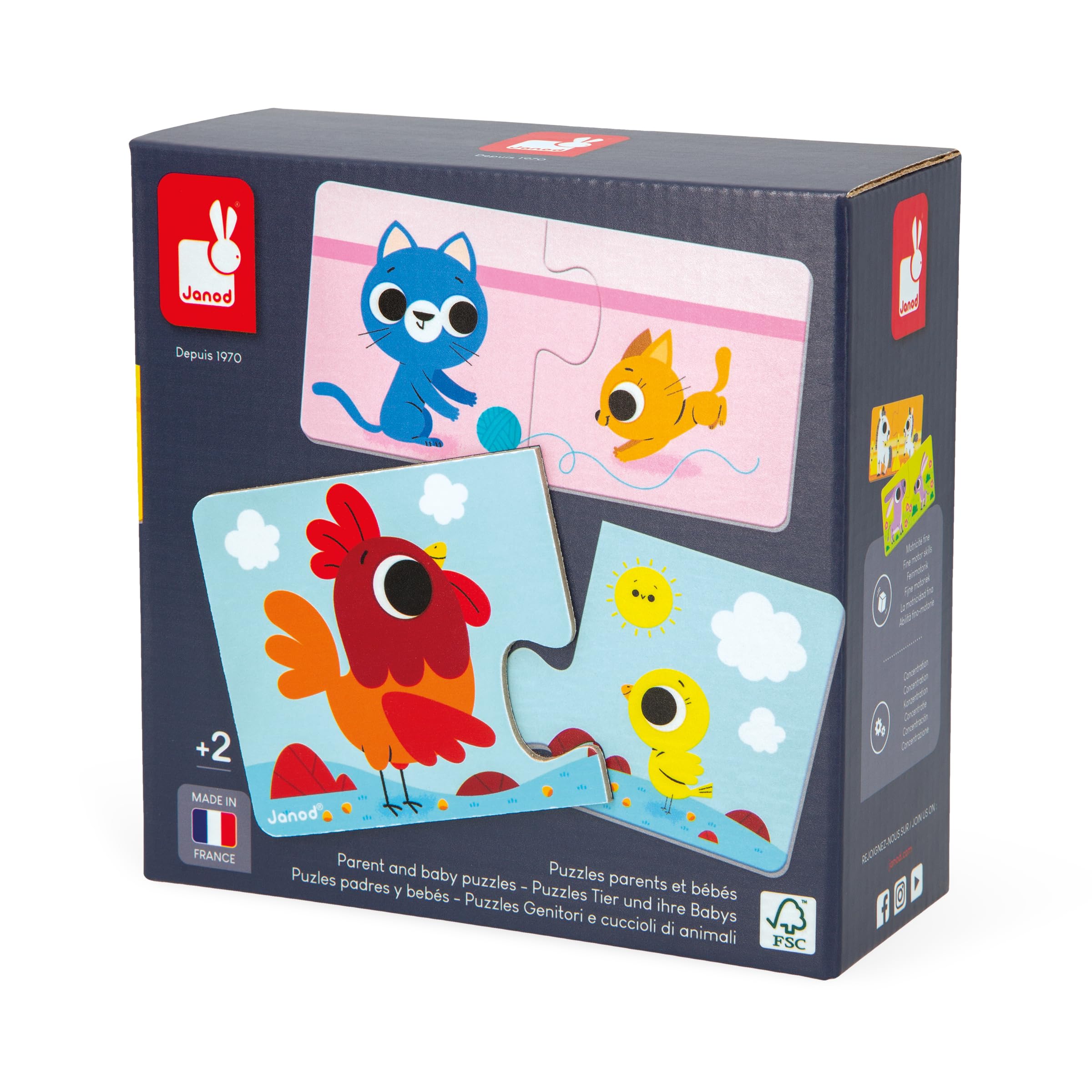 janod-j02637-puzzle-parents-et-b-b-s-animaux-12-puzzles-2-pi-ces-en-carton image 6