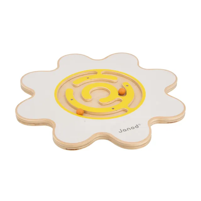 janod-sweet-cocoon-j04049-planche-d-quilibre-fleur-en-bois-fsc image 1