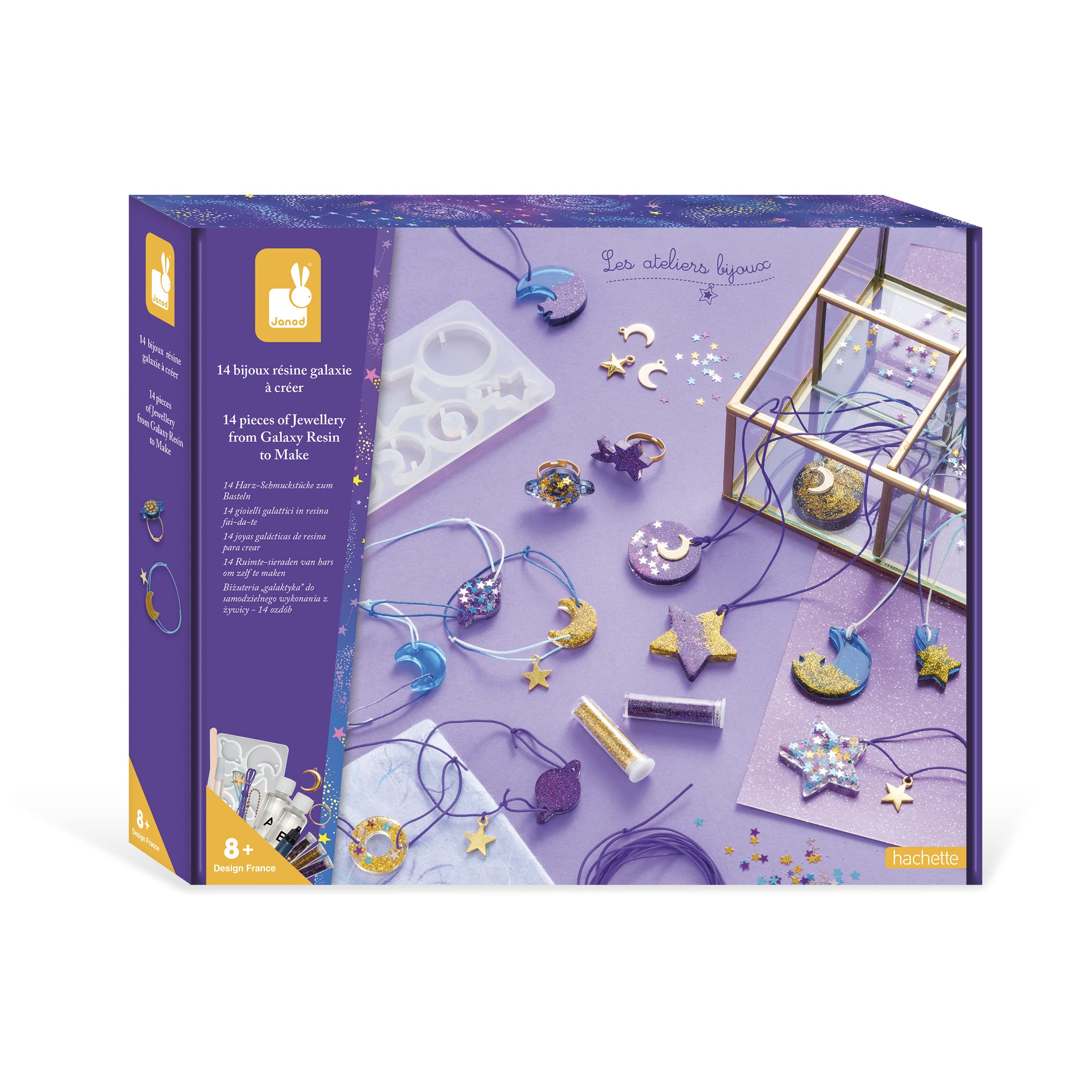 janod-les-ateliers-bijoux-kit-14-bijoux-r-sine-galaxy-cr-er image 1