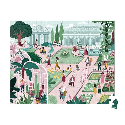 janod-j02684-puzzle-enfant-jardin-botanique-200-pi-ces image 4