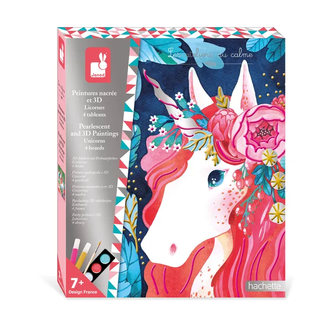 janod-les-ateliers-du-calme-j07951-coffret-peintures-nacr-es-et-3d-4-tableaux-li image 1