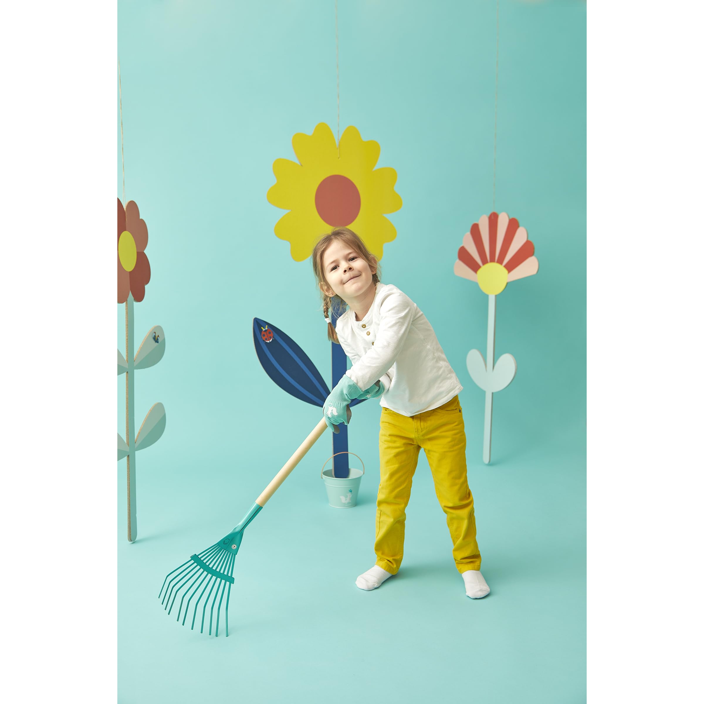 janod-happy-garden-grand-r-teau-de-jardin-en-bois-enfant-bleu-76-cm image 3