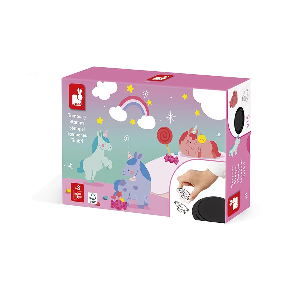 janod-j07722-stampinoo-licornes-15-tampons-mousse-encrier image 7
