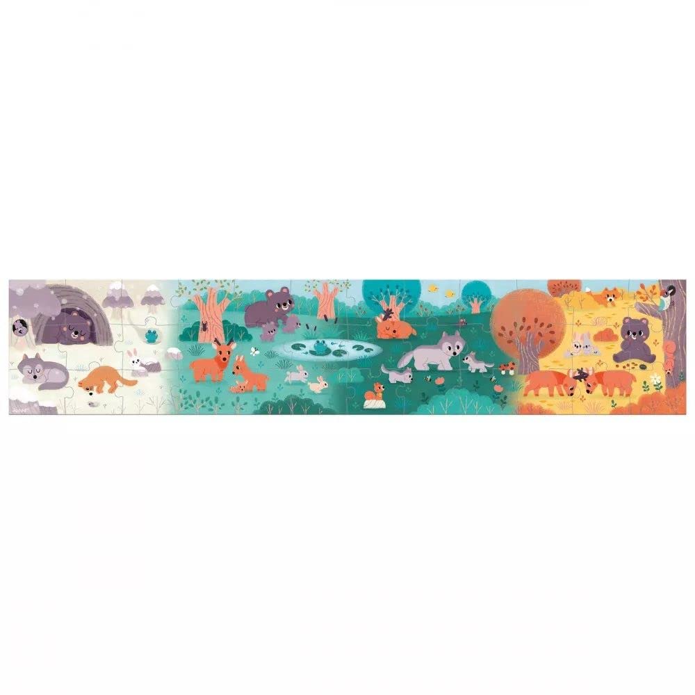 janod-j08645-puzzle-panoramique-4-saisons-36-pi-ces-1-m-tre image 4